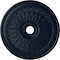 Ekena Millwork Oakleaf Ceiling Medallion (Fits Canopies up to 6 1/4"), 29 1/8"OD x 3 5/8"ID x 1"P, Midnight Dream CM29OAMDF - alternate 1